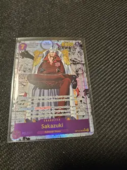 One Piece Card Game Sakazuki manga AA OP16-065 Gem-Mint - Image 2