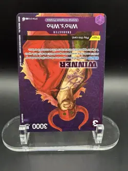 One Piece Who’s-Who Winner Promo ST04-010 Tournament Prize Card NM/Mint - Image 3