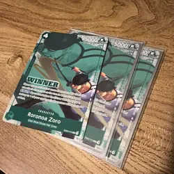 Roronoa Zoro (Winner Pack 2025 Vol. 3) R One Piece Promotion Cards EB02-019 - Image 1
