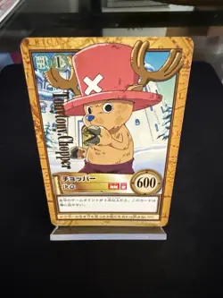 2001 BANDAI One Piece Hyper Battle C467 TONY TONY CHOPPER 1ST SET GOLD STAMP - Image 1