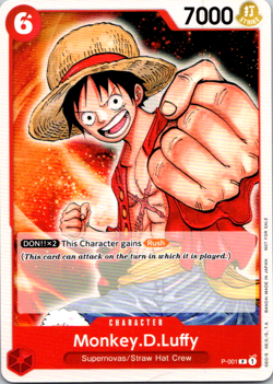 Monkey.D.Luffy (Promotion Pack 2022) P-001 One Piece Promotion Cards - Image 1