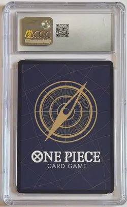 2025 One Piece Monkey D. Luffy OP11-118 Secret Rare CGC 10 Gem Mint English - Image 2