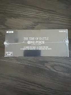 One Piece THE TIME OF BATTLE Booster box NEW FACTORY SEALED - Image 2