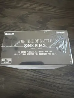 One Piece THE TIME OF BATTLE Booster box NEW FACTORY SEALED - Image 4