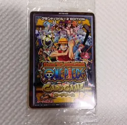 PREORDER One Piece Carddass Card Game Grand Battle 2 Edition Promo Pack SEALED - Image 1