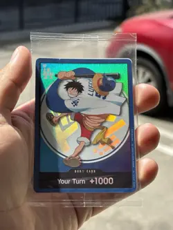 One Piece Dodgers Promo Card Monkey D. Luffy 2026 - Image 2