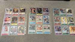 ONE PIECE Card Bundle Lot of 54 Cards in Binder Keeper Pages Lot #82 - Image 5