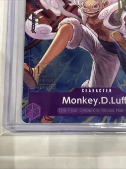 2023 One Piece 1st Anniversary Tournament Winner - Monkey D Luffy #041 - EN - Image 5