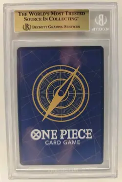 One Piece TCG Sakazuki OP02-099 SP Alt Art Kingdoms of Intrigue BGS 9.5 - Image 2