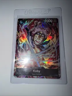 One Piece Koby EB04-044 Alt Parallel Foil English OP15 SR Alternate Art - Image 1