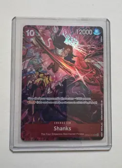 Shanks (004) (English Version 2nd Anniversary Set) - One Piece Promotion Cards - Image 1