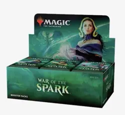 MTG Magic The Gathering War of the Spark Booster Box ENGLISH Factory Sealed New - Image 1