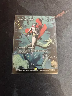 Mtg Lord Of Atlantis BORDERLESS - Marvel Universe Eternal-legal + Bonus Foils - Image 2