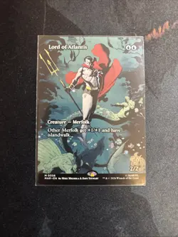 Mtg Lord Of Atlantis BORDERLESS - Marvel Universe Eternal-legal + Bonus Foils - Image 3