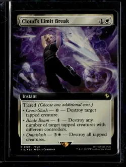 Cloud's Limit Break (Extended Art) - 103 - Foil - FIC - NM - MTG - Image 1