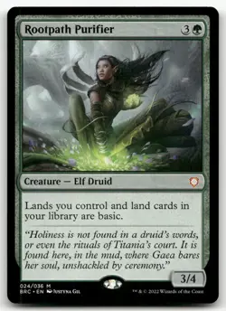 Rootpath Purifier #24 (NM) Brothers' War BRC Magic MTG - Image 1