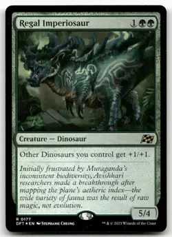 Regal Imperiosaur #177 (Foil) (NM) Aetherdrift DFT Magic MTG - Image 1