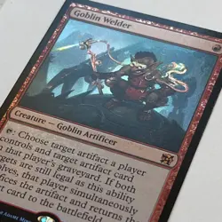 Goblin Welder Duel Decks 2018 Mythic Foil EN Red 35 NM-MINT MTG - Image 2