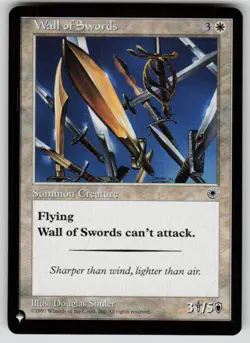 Wall of Swords Uncommon The List Reprints MTG Near Mint 2020 - Image 1