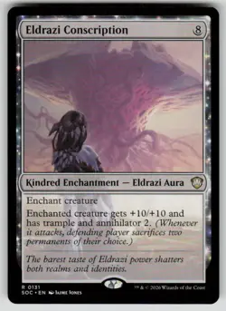 Eldrazi Conscription Rare Commander: Secrets of Strixhaven 131 MTG NM 2026 - Image 1