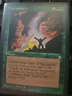 Magic: The Gathering Thermokarst Ice Age Nm - Image 1
