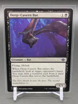 DEEP-CAVERN BAT 102 - The Lost Caverns of Ixalan UC NM - - Image 1