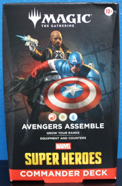 Marvel Super Heroes Commander Deck - Avengers Assemble- MTG Sealed - Image 1