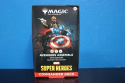 Marvel Super Heroes Commander Deck - Avengers Assemble- MTG Sealed - Image 2