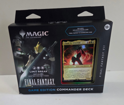 Magic MTG Final Fantasy VII Commander Deck Limit Break Open Box No Promo - Image 1