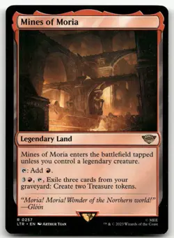Mines of Moria #257 (NM) Lord of the Rings LTR Magic MTG - Image 1
