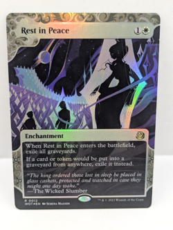 Rest in Peace - Wilds of Eldraine: Enchanting Tales - Showcase - Foil - WOT 012 - Image 1