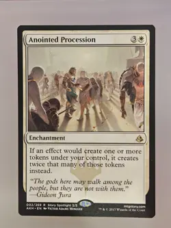 *MTG Magic The Gathering Amonkhet #2 002/269 Anointed Procession R NM - Image 1
