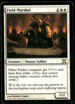 FIELD MARSHAL 10TH EDITION MAGIC: THE GATHERING LP - Image 1