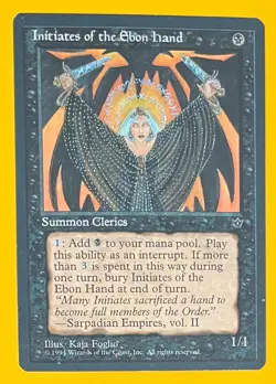 MTG INITIATES OF THE EBON HAND (Foglio) FE (Wyvern Back) (OldManMTG 010-567) - Image 2