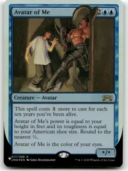 Avatar of Me #017/096 (Foil) (NM) List Reprints LIST LIST Magic MTG - Image 1