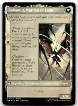 Dion, Bahamut's Dominant #16 (Foil) (NM) Final Fantasy FIN Magic MTG - Image 2