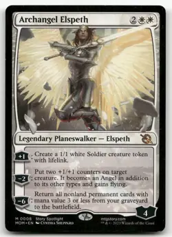 Archangel Elspeth #6 (NM) March of the Machine MOM Magic MTG - Image 1