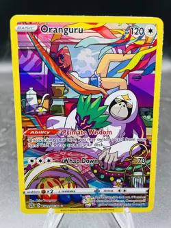 Pokemon Oranguru TG12 Brilliant Stars Trainer Gallery Ultra Rare Holo NM - Image 1