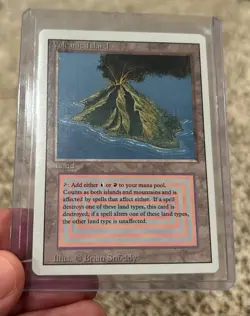 mtg Volcanic Island Revised LP-NM - Image 3