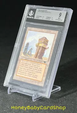 MTG Antiquities 1994 Urza's Mine (Tower) BGS 9.0Q++ (Quad++) MINT 93/94 - Image 3