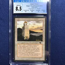 MTG Antiquities Urza's Tower Shore CGC 8.5 Quad++ NM/Mint+ (9.5 surface) 1994 - Image 1