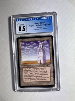 MTG Antiquities Urza's Tower Plains CGC 8.5 NM/Mint+ 1994 - Image 1
