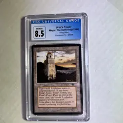 MTG Antiquities Urza's Tower Shore CGC 8.5 NM/Mint+ 1994 - Image 1