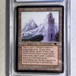 MTG Antiquities Urza's Tower Mountains CGC 8.5 NM/Mint+ (Gem surface) 1994 - Image 3