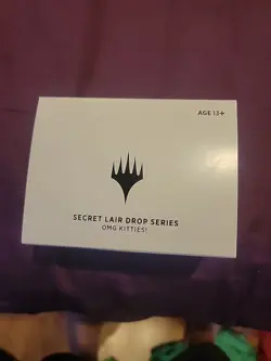 MTG Magic The Gathering Secret Lair Drop Series: OMG Kitties! Sealed New In Box 630509914340 - Image 1