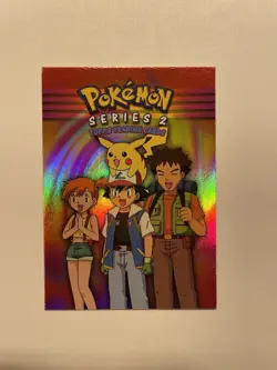 Topps Series 2 Pokemon Card - Checklist LP Holo Foil - Blue Logo (PIKACHU) - Image 1