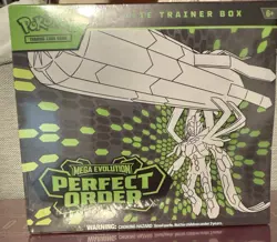 Pokemon TCG Mega Evolution Perfect Order ETB Elite Trainer Box New Sealed - Image 1
