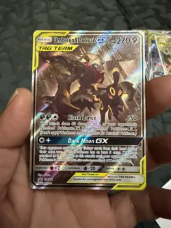 Nintendo Pokemon TCG Hidden Fates 10-Card Lot Holo GX Mew Charizard Gyarados - Image 2