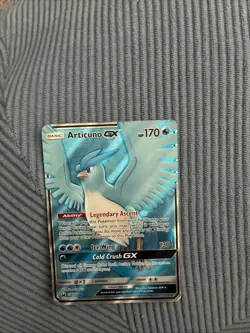 Pokemon TCG Articuno GX Full Art Holo Card Celestial Storm 154/168 - Image 2