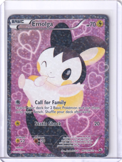 Emolga Ultra Rare Holo #RC23 Pokemon Legendary Treasures 2013 TCG (A) - Image 1